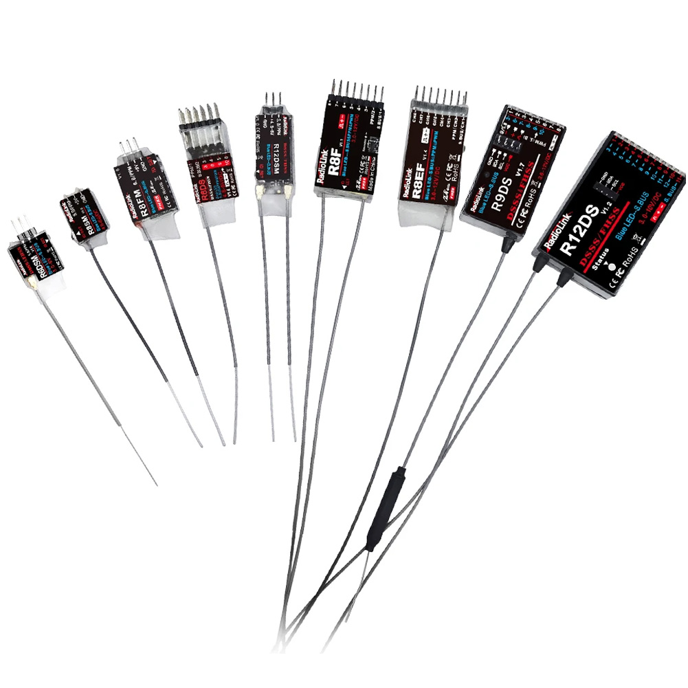 Radiolink R12DSM R12DS R9DS R8 - đánh giá và giá Telemetry Module Rc