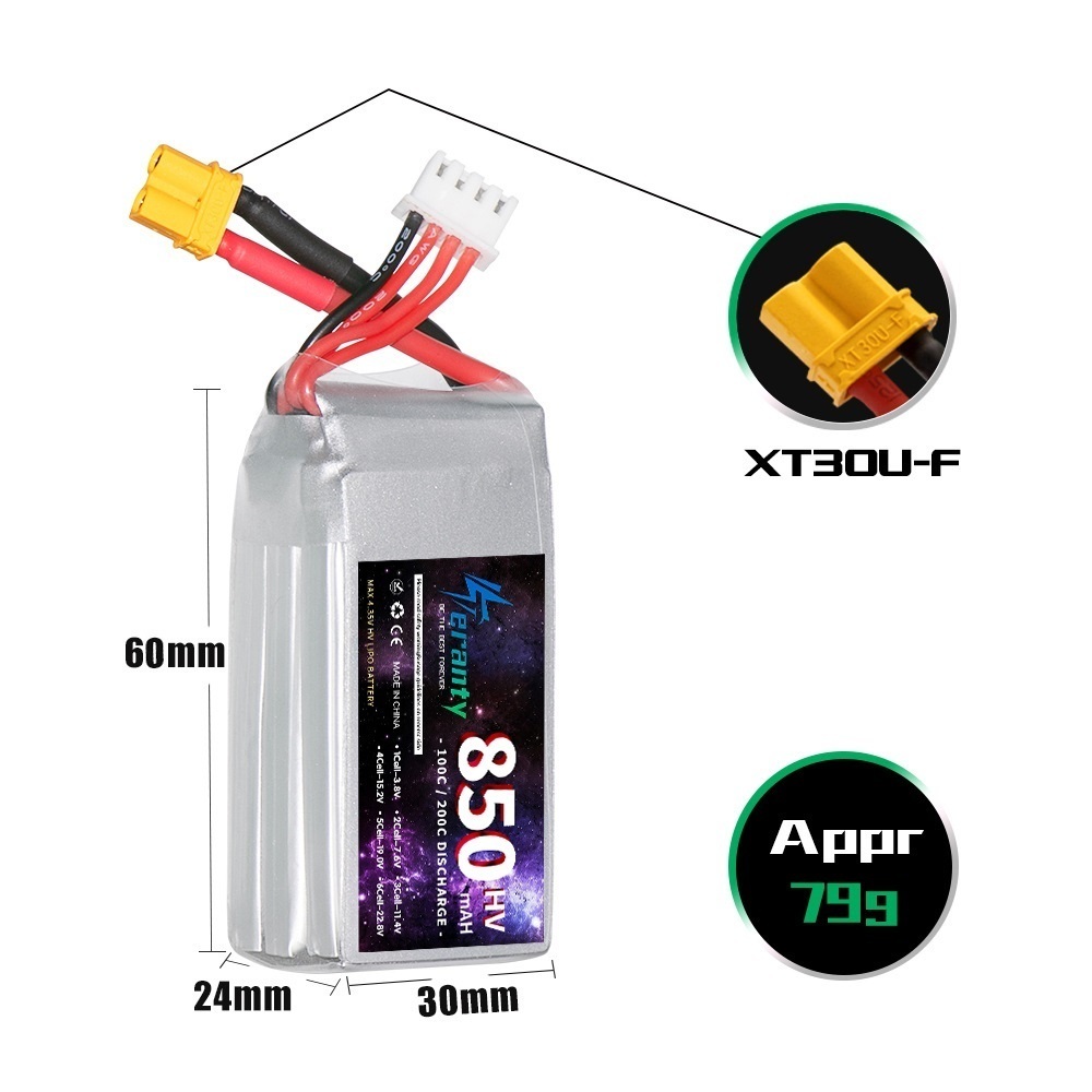 1/2/3PCS TERANTY 3S 11.4V Lipo - đánh giá và giá Drone Lipo Battery